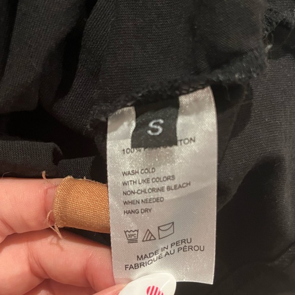 ROCHAMBEAU size small men’s black t shirt - Picture 4 of 5